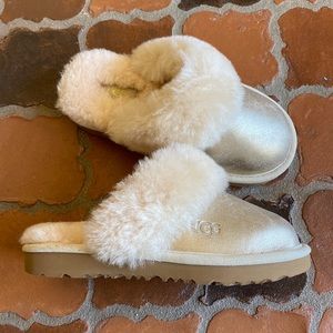 UGG cozy ll metallic slipper kids size 12